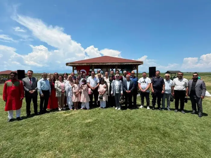Nilüferlerin kalbinde dostluk buluşması! Konya’dan dünyaya ortak mesaj 1